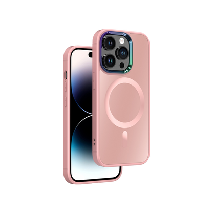 NOVANL GuardArmor Hoesje voor iPhone 14 Pro Max Roze Pink