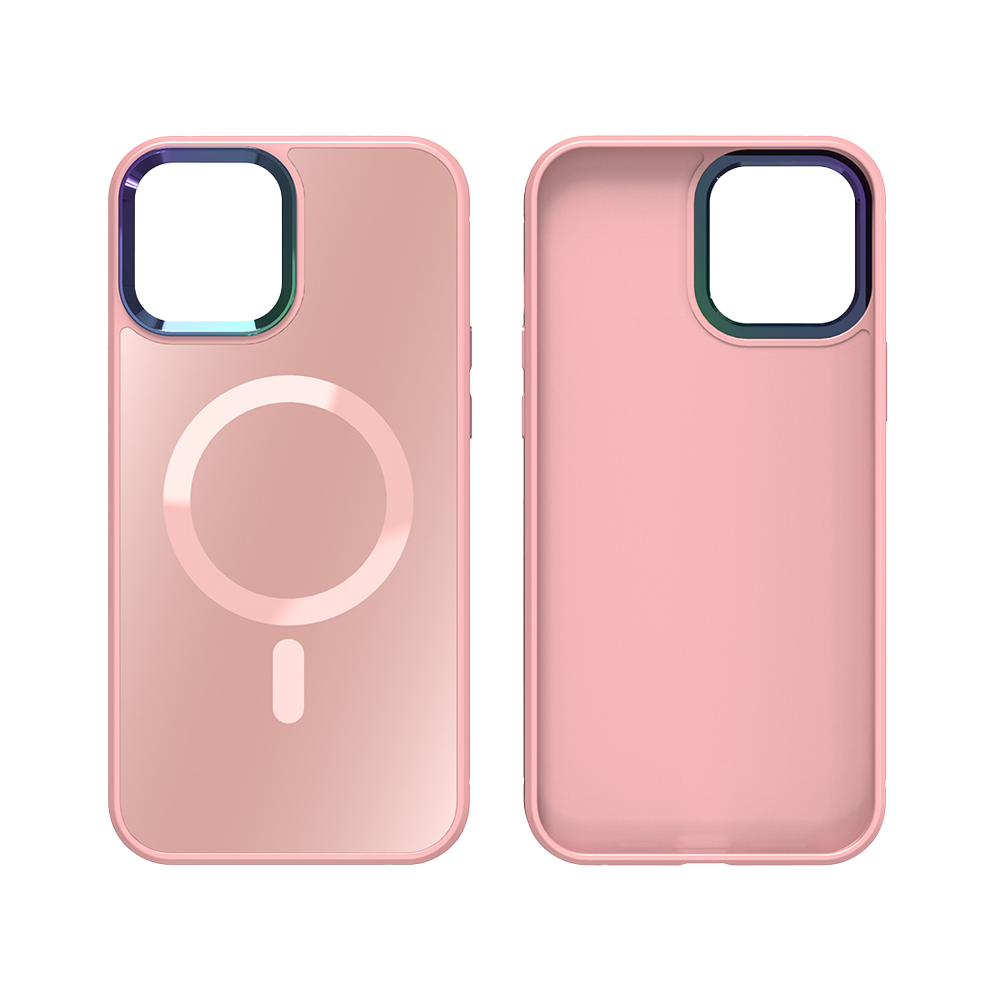 NOVANL GuardArmor Hoesje voor iPhone 12 Pro Max roze Pink