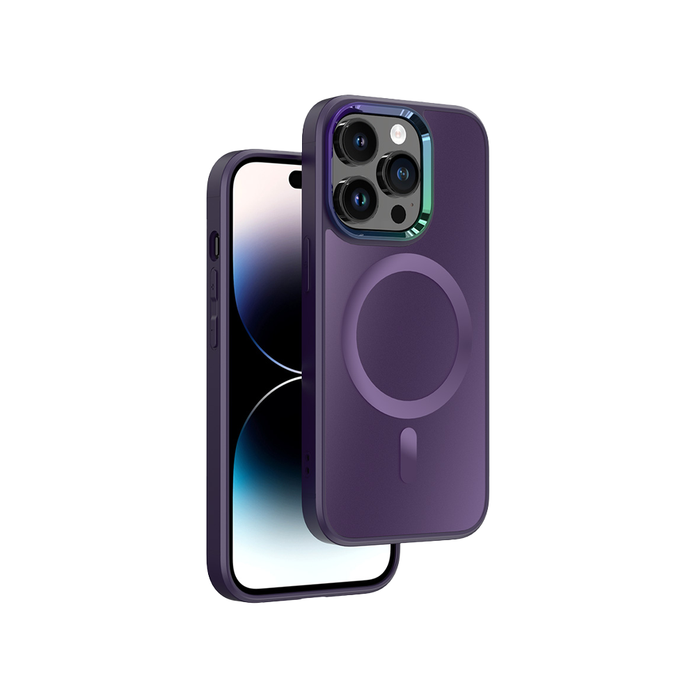 NOVANL GuardArmor hoesje voor iPhone 14 Pro Purple Paars