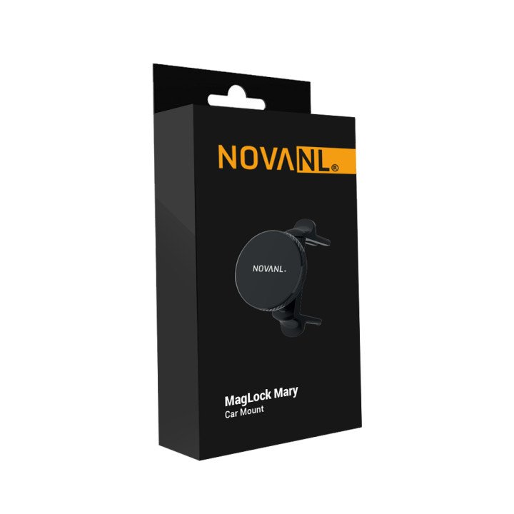 NOVANL MagLock Mary for Round Air Vent Car Mount