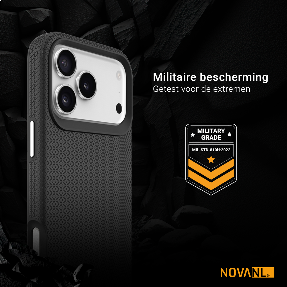 NOVANL GripArmor Case (Incl. Magnetics) Compatible for iPhone 17 Pro