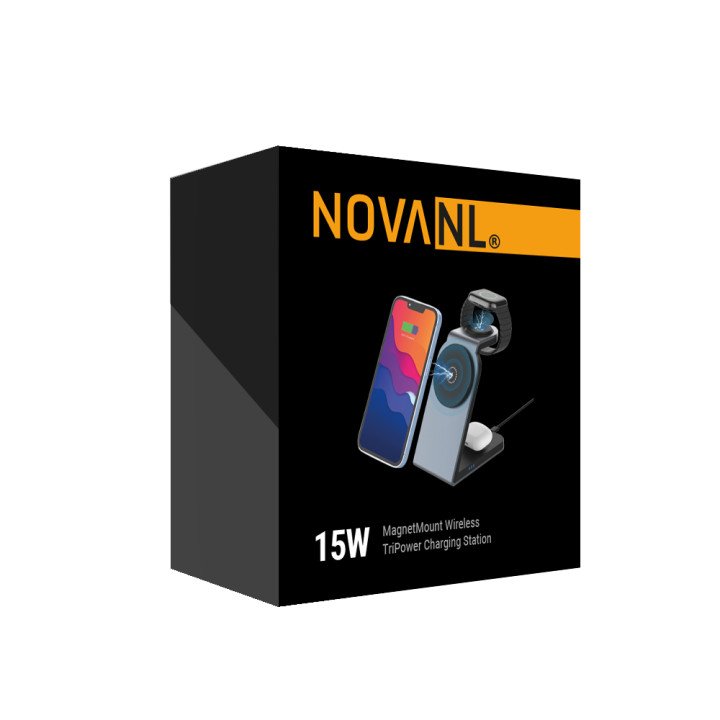 NOVANL WireUp 15W MagWireless Station (Magsafe Compatible)