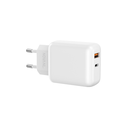 NOVANL ProCharge Adapter 30W met SpeedCharge USB A naar Lightning white 