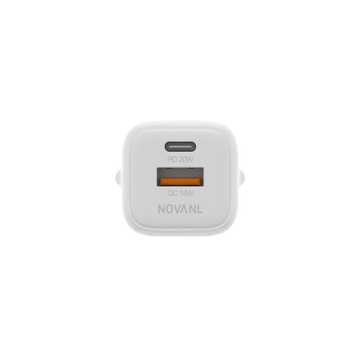 NOVANL GaNCharge 20W USB-A & USB-C (Dual Port)