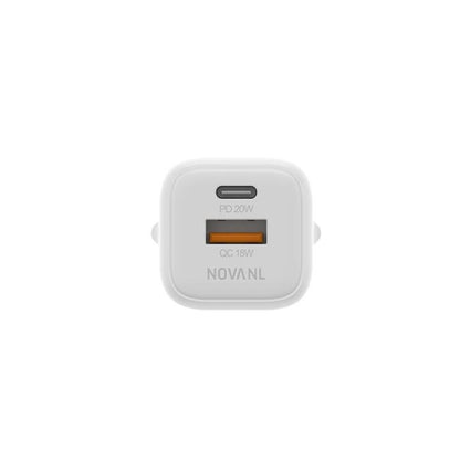 NOVANL GaNCharge 20W USB-A & USB-C (Dual Port)