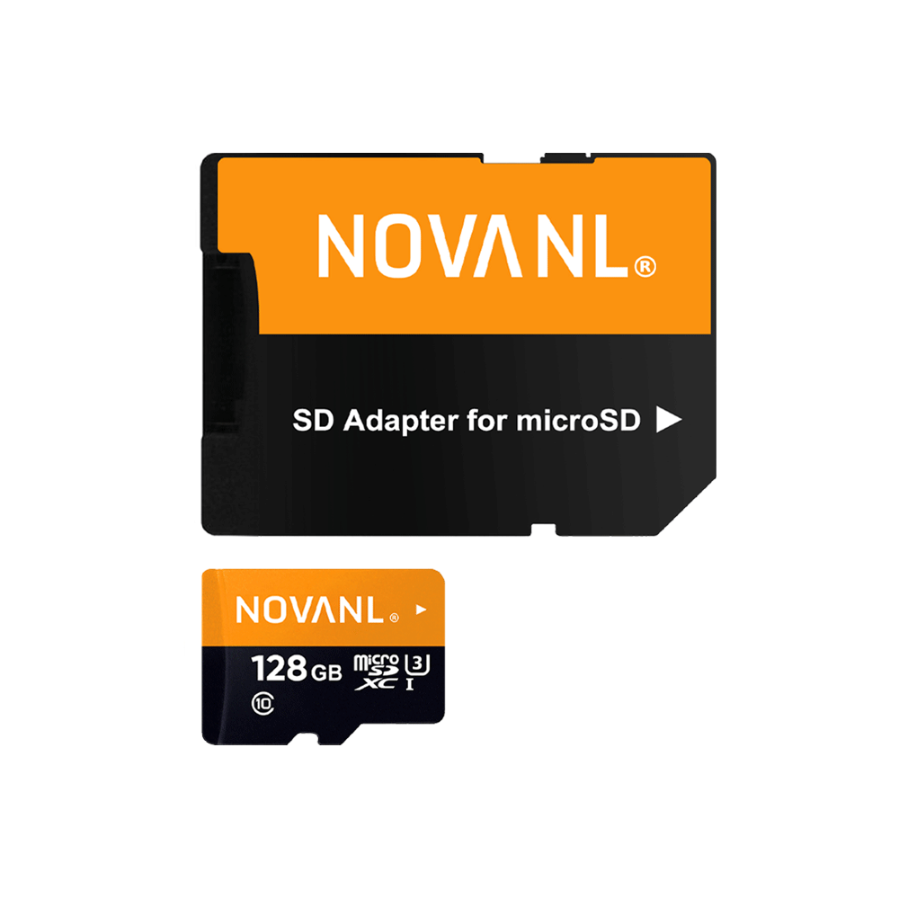 NOVANL UltraStorage SD-kaart (Klasse 10, U3) 128 GB