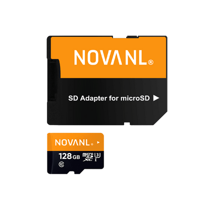 NOVANL UltraStorage SD-kaart (Klasse 10, U3) 128 GB